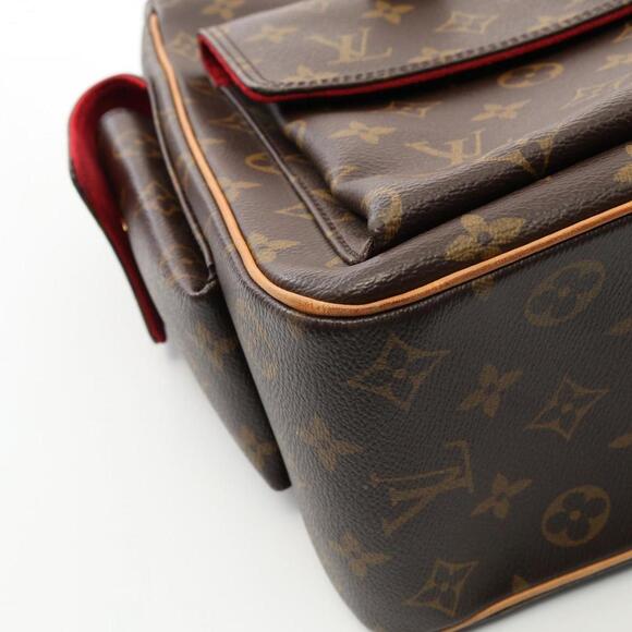 LOUIS VUITTON Brown Monogram Leather Bag - Picture 7 of 9